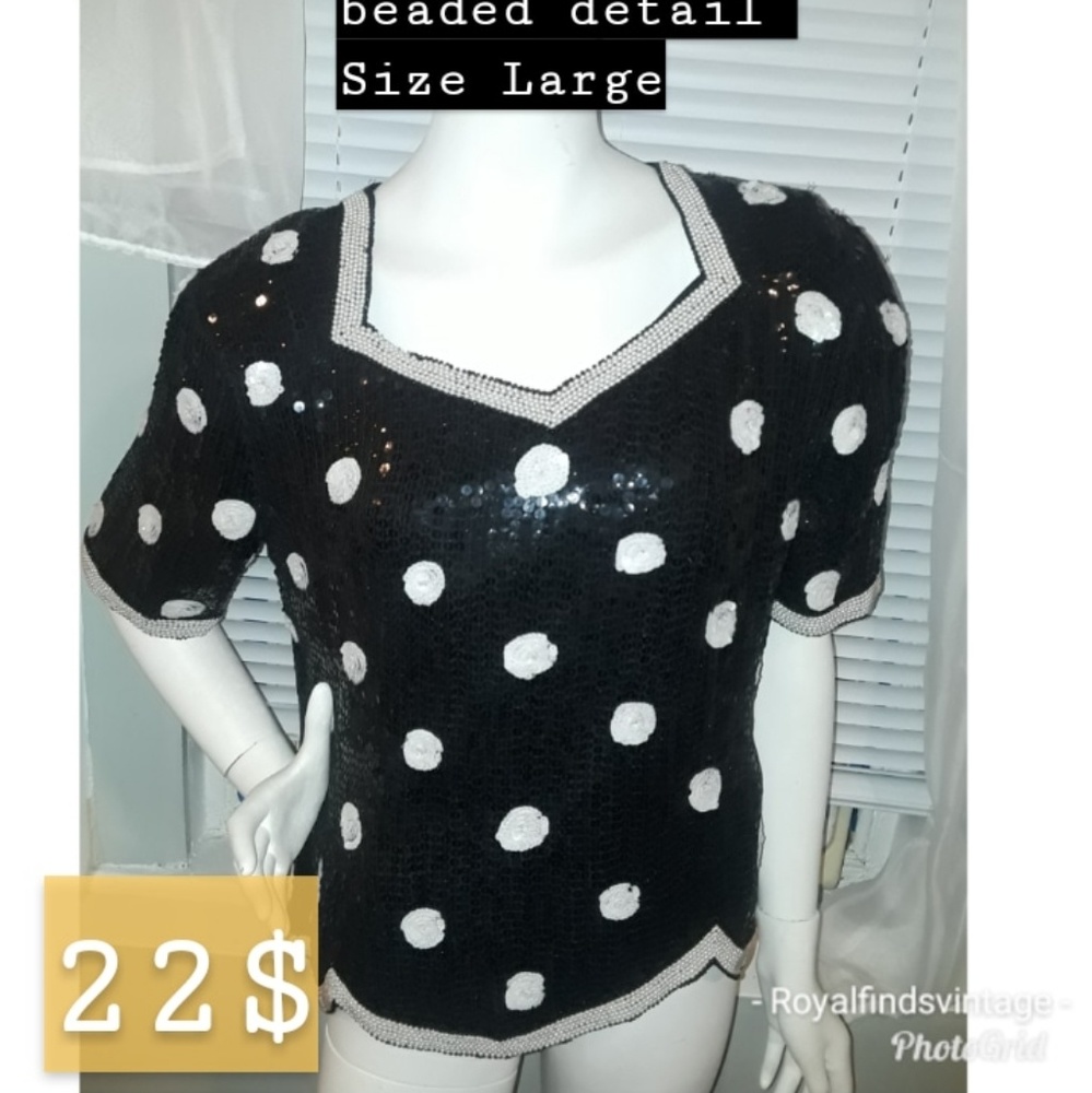 Sequin shirt